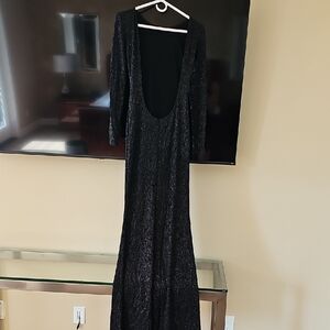 Elegant Black Evening Dress
